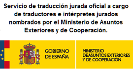 Le enviamos la traducción jurada de italiano a su domicilio en Castalla
